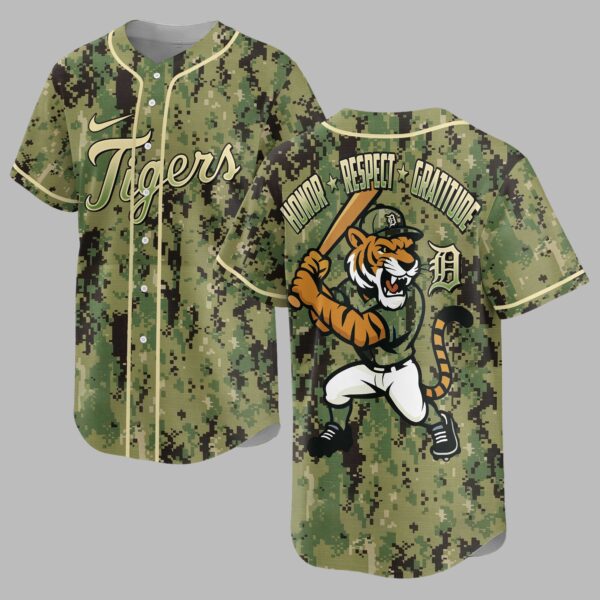 Detroit Tigers Camo Premium Jersey PL10