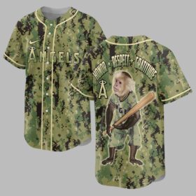 Los Angeles Angels  Camo Premium Jersey PL10