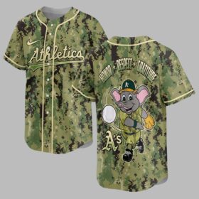 Oakland Athletics  Camo Premium Jersey PL10