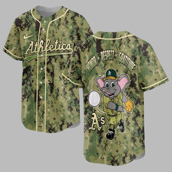 Oakland Athletics  Camo Premium Jersey PL10