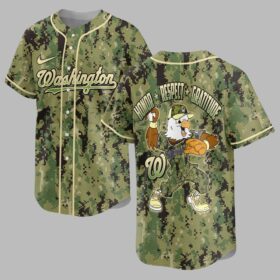 Washington Nationals Camo Premium Jersey PL10