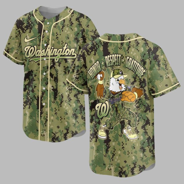 Washington Nationals Camo Premium Jersey PL10