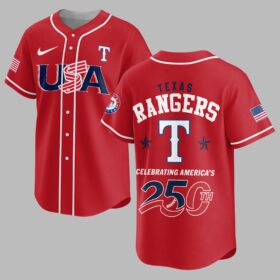 Texas Rangers Celebrating America’s 250th Premium Jersey LT0006