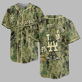 Los Angeles Dodgers Camo Premium Jersey PL10