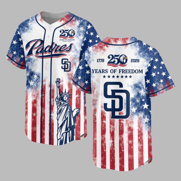 San Diego Padres 250 Years of Freedom Celebration Premium Jersey PH00006