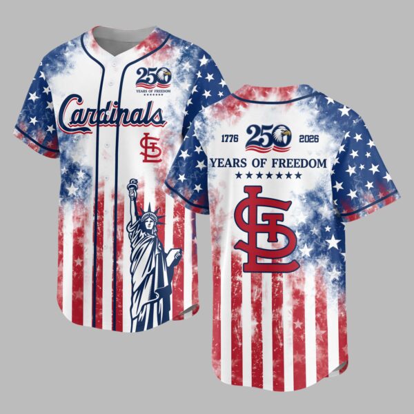 St. Louis Cardinals 250 Years of Freedom Celebration Premium Jersey PH00006