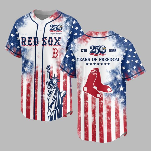 Boston Red Sox 250 Years of Freedom Celebration Premium Jersey PH00006
