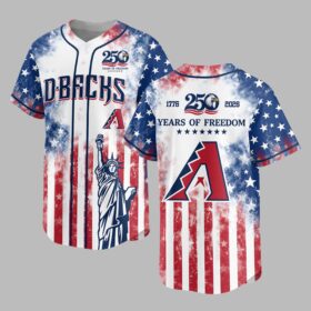 Arizona Diamondbacks 250 Years of Freedom Celebration Premium Jersey PH00006