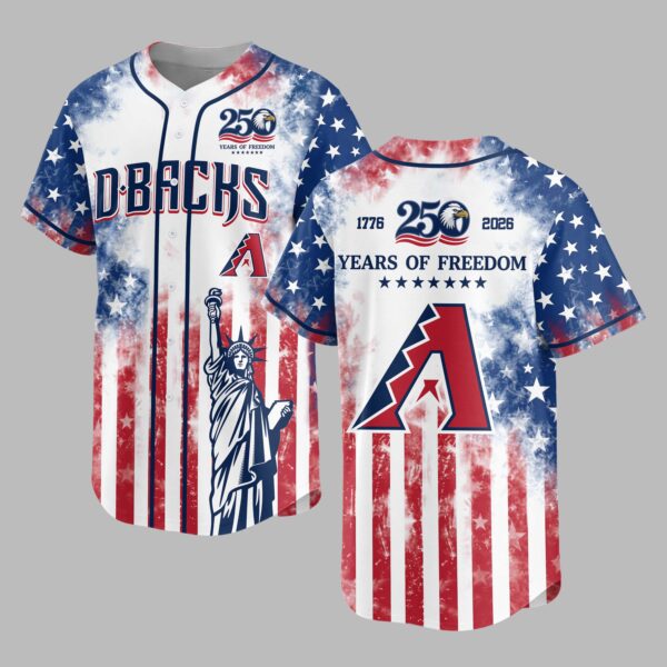 Arizona Diamondbacks 250 Years of Freedom Celebration Premium Jersey PH00006