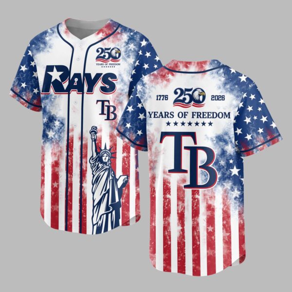 Tampa Bay Rays 250 Years of Freedom Celebration Premium Jersey PH00006