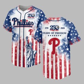 Philadelphia Phillies 250 Years of Freedom Celebration Premium Jersey PH00006