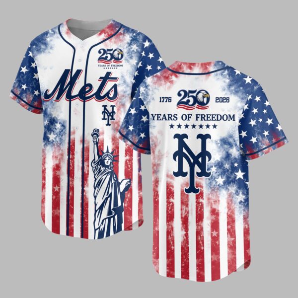 New York Mets 250 Years of Freedom Celebration Premium Jersey PH00006