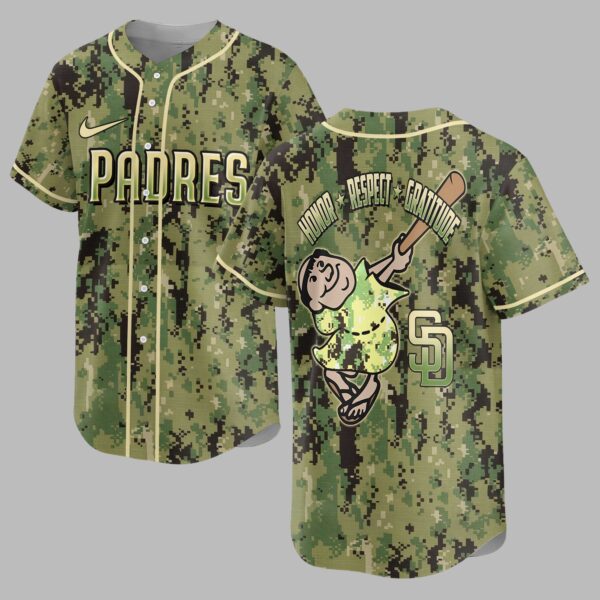 San Diego Padres Camo Premium Jersey PL10