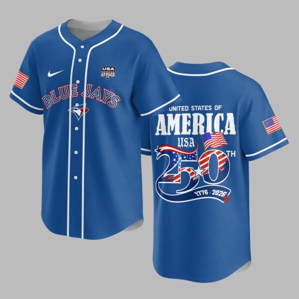 Toronto Blue Jays X 250 Years Of Freedom Premium Jersey PVT009