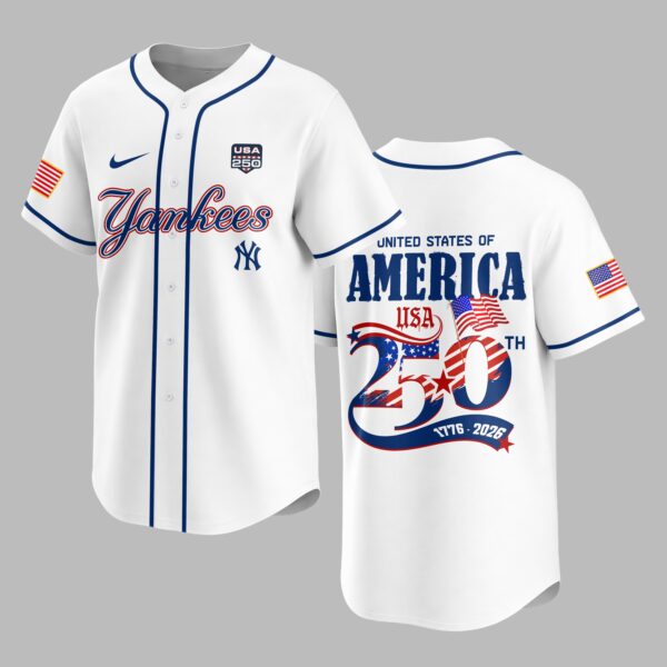 New York Yankees X 250 Years Of Freedom Premium Jersey PVT009