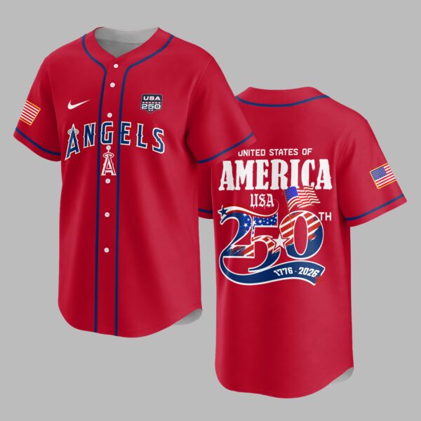 Los Angeles Angels X 250 Years Of Freedom Premium Jersey PVT009