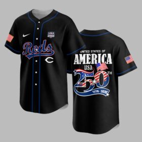 Cincinnati Reds X 250 Years Of Freedom Premium Jersey PVT009