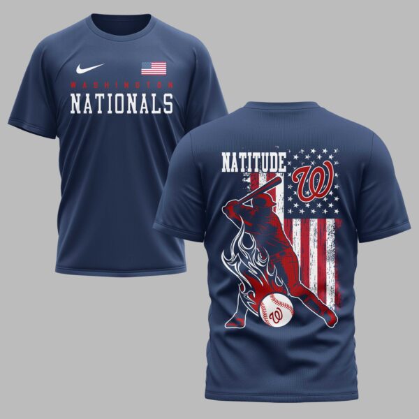 Washington Nationals x American Flag Premium Performance T-Shirt PH00004