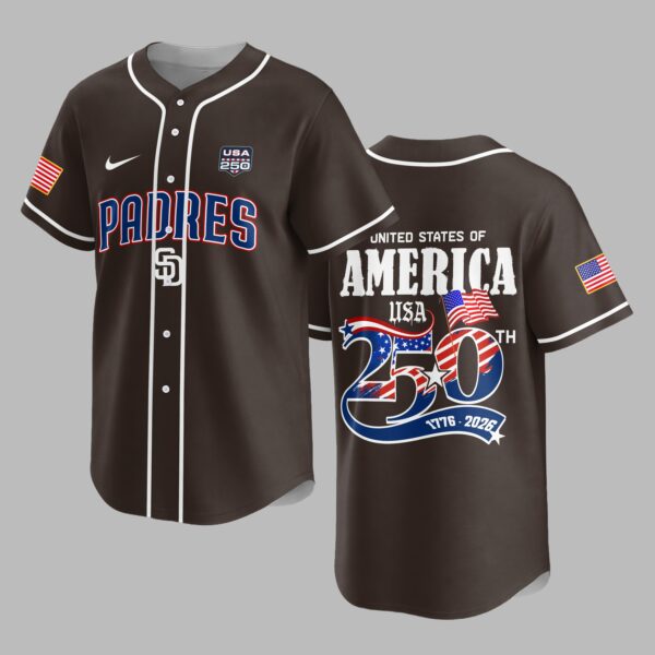 San Diego Padres X 250 Years Of Freedom Premium Jersey PVT009