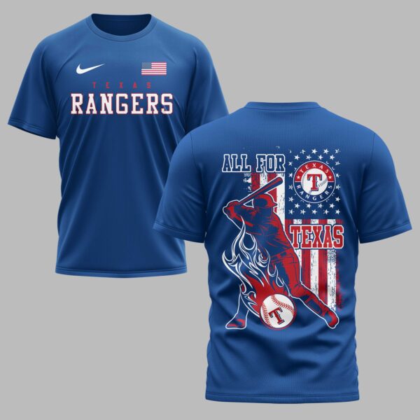 Texas Rangers x American Flag Premium Performance T-Shirt PH00004