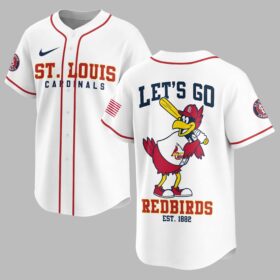 St. Louis Cardinals Classic Mascot Baseball Jersey LT0009