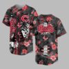 Cincinnati Reds x Skeleton Baseball Jersey PVT010