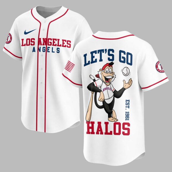 Los Angeles Angels Classic Mascot Baseball Jersey LT0009