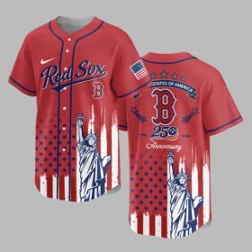 Boston Red Sox X America’s 250th Anniversary Premium Baseball Jersey PVT006